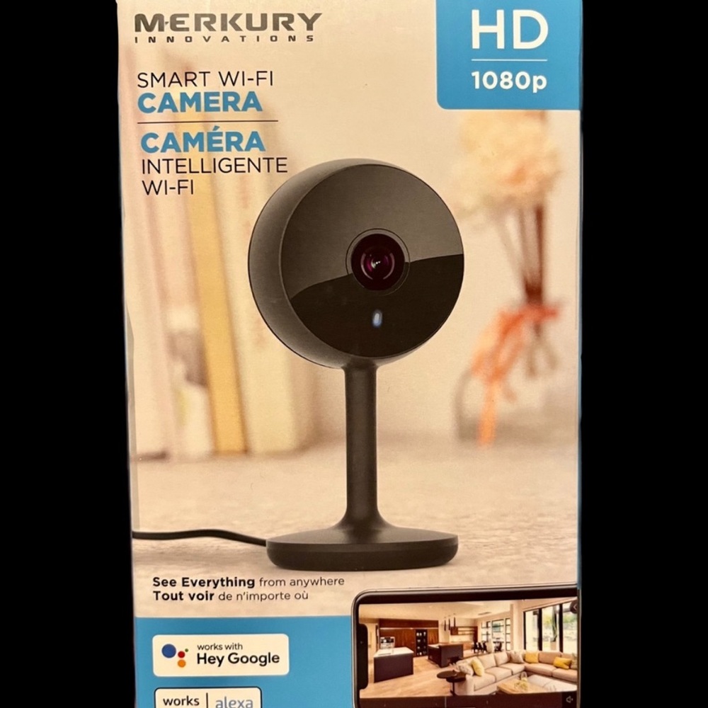 Merkury Innovations Smart Wi-Fi Camera HD 1080P